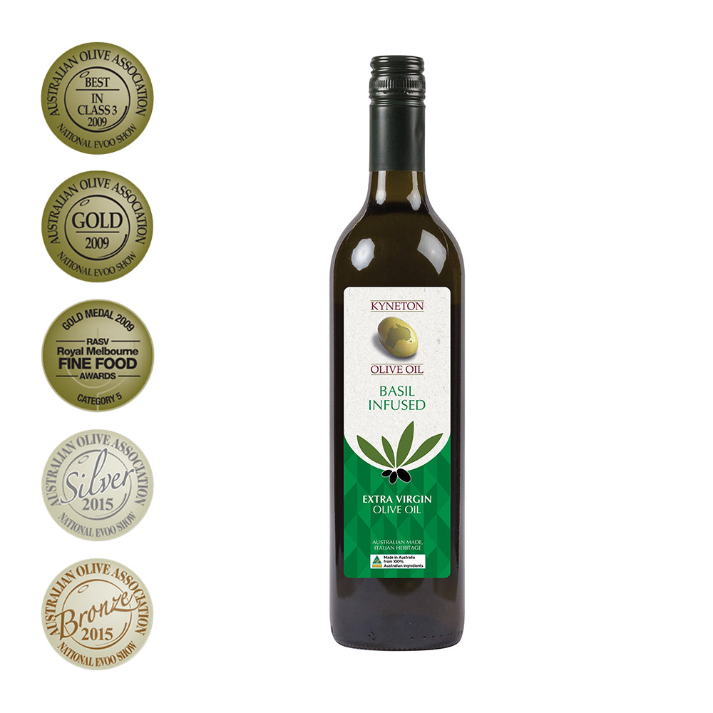 Basil Infused Extra Virgin Olive Oil