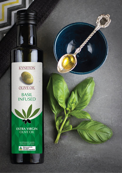 Basil Infused Extra Virgin Olive Oil